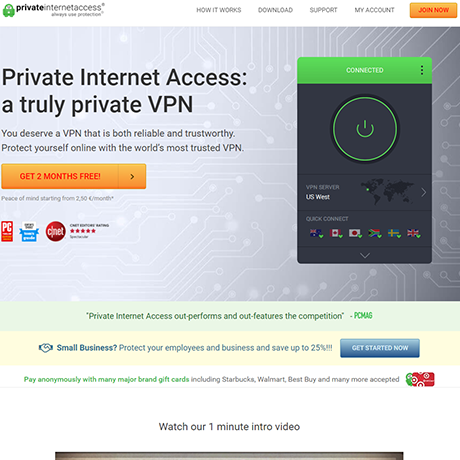 PrivateInternetAccess - http://torrentsites.me