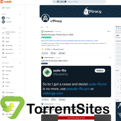 r/Piracy Reddit - https://www.reddit.com