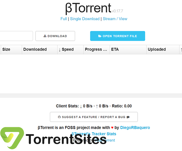βTorrent - https://btorrent.xyz