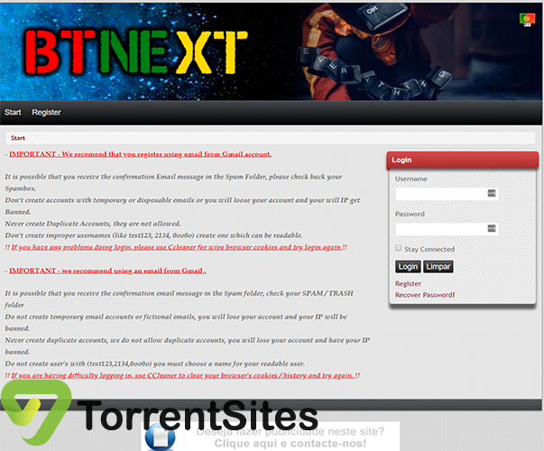 BtNext - http://tracker.btnext.com